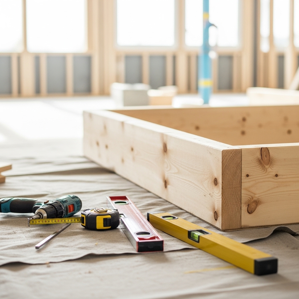 Professional construction and remodeling work